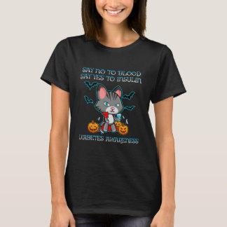 Halloween Diabetic Geïnspireerde diabetes Trick of T-shirt