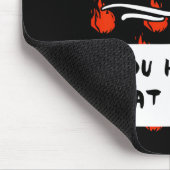 Halloween DIABLO SAUCE Je had me nodig. Muismat (Hoek)