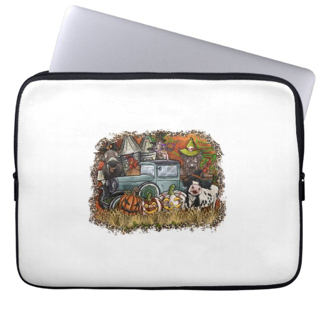 Halloween Dier Laptop Sleeve (Voorkant)