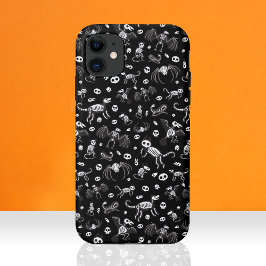 Halloween Dier Vleermuizen Honden Katten Spinnen S Case-Mate iPhone Case