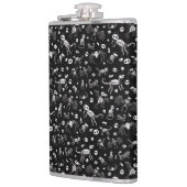 Halloween Dier Vleermuizen Honden Katten Spinnen S Heupfles (Links)