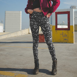 Halloween Dier Vleermuizen Honden Katten Spinnen S Leggings