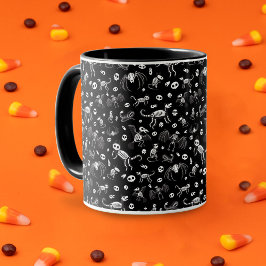 Halloween Dier Vleermuizen Honden Katten Spinnen S Mok