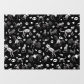 Halloween Dier Vleermuizen Honden Katten Spinnen S Raamsticker (Vel)