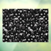 Halloween Dier Vleermuizen Honden Katten Spinnen S Raamsticker (Vel 3)