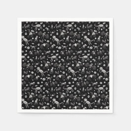 Halloween Dier Vleermuizen Honden Katten Spinnen S Servet