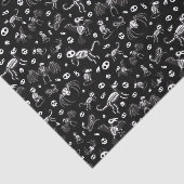 Halloween Dier Vleermuizen Honden Katten Spinnen S Tissuepapier (Detail)