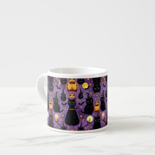 Halloween-dieren Espresso Kop (Links)