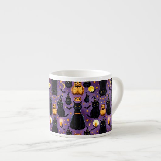 Halloween-dieren Espresso Kop (Voorkant rechts)