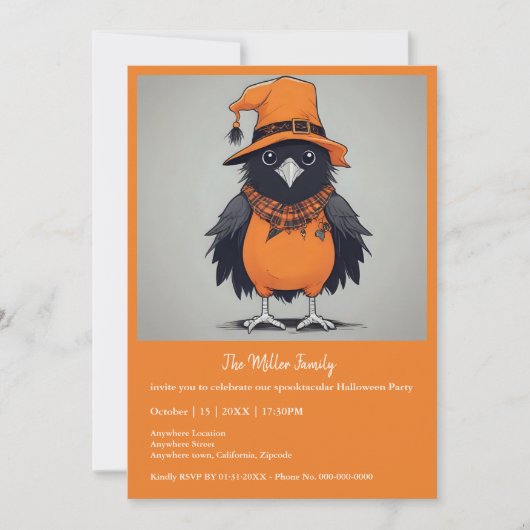 Halloween dieren in vermomming (Voorkant)