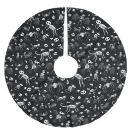 Halloween Dieren Vleermuizen Honden Katten Spinnen Kerstboom Rok