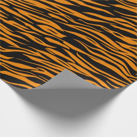 Halloween-dierenpatroon Cadeaupapier (Hoek)