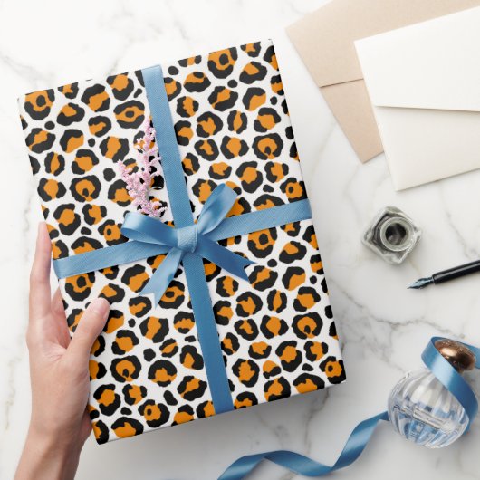 Halloween-dierenpatroon Cadeaupapier (Geschenken)