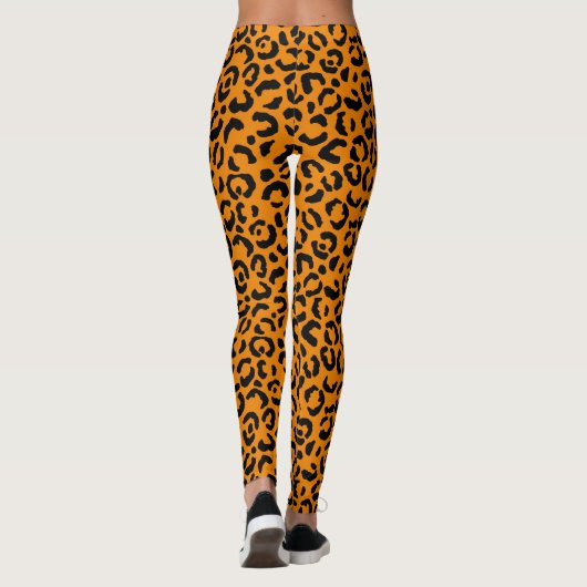Halloween-dierenpatroon Leggings (Achterkant)