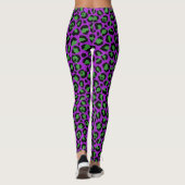 Halloween-dierenpatroon Leggings (Achterkant)