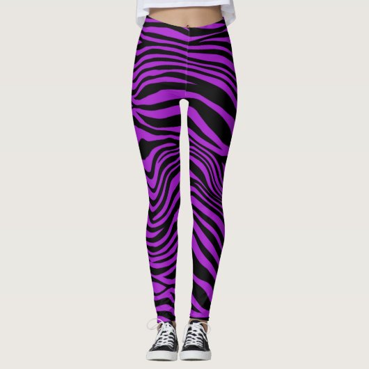 Halloween-dierenpatroon Leggings (Voorkant)
