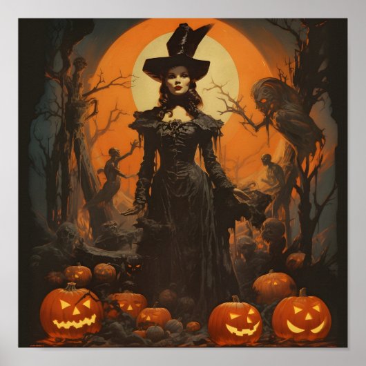  Halloween digitale print (Voorkant)