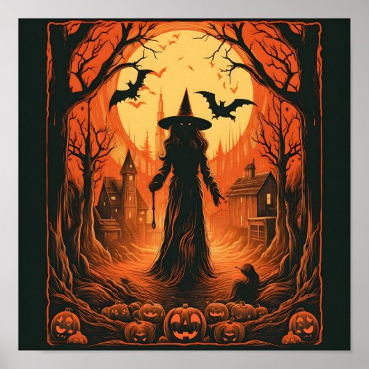  Halloween digitale print (Voorkant)