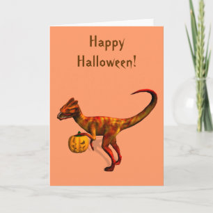 Halloween Dilophosaurus Kaart