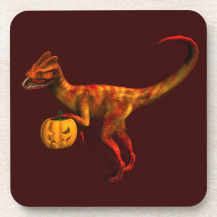 Halloween Dilophosaurus Onderzetter