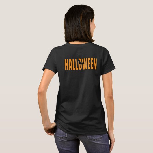 Halloween Ding-Dong-Dash WORLDCUP embleem T-shirt (Achterkant volledig)