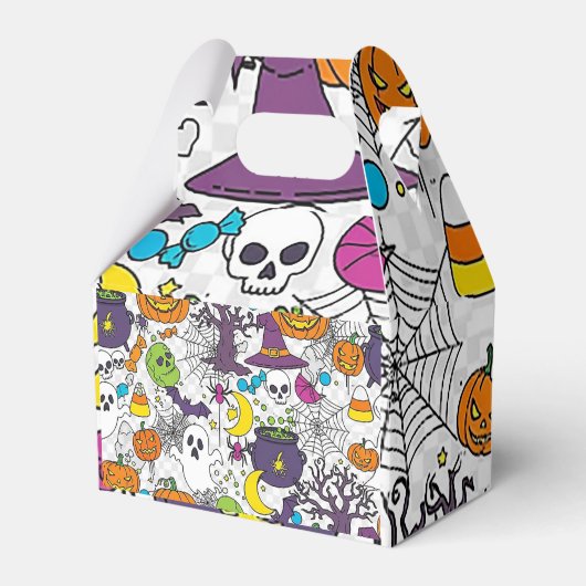 halloween dingen bedankdoosjes (Voorkant Zijde)