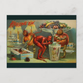 Halloween Dinner Briefkaart (Voorkant)