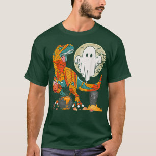 Halloween Dinosaur Mummy T re Pumpkin for Boys Kin T-shirt