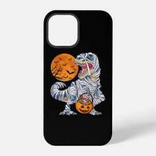 Halloween Dinosaur T rex Mumie Pompoen iPhone 12 Pro Hoesje