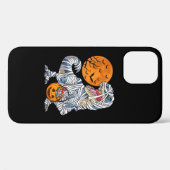 Halloween Dinosaur T rex Mummy Pumpkin Case-Mate iPhone Case (Achterkant (horizontaal))