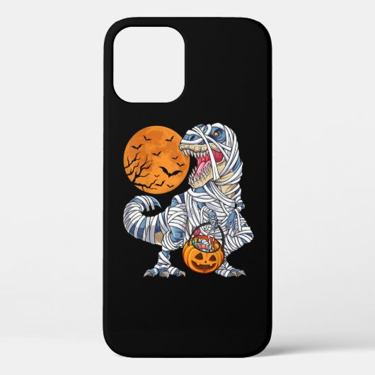 Halloween Dinosaur T rex Mummy Pumpkin Case-Mate iPhone Case (Achterkant)