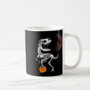 Halloween Dinosaur T Rex Skelet Griezelige Jongens Koffiemok