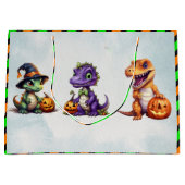 Halloween dinosaurus dino-mash feest groot cadeauzakje (Voorkant)