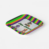 Halloween dinosaurus dino-mash feest papieren bordje (Gebogen)