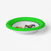 Halloween dinosaurus dino-mash feest papieren kommen (Gebogen)