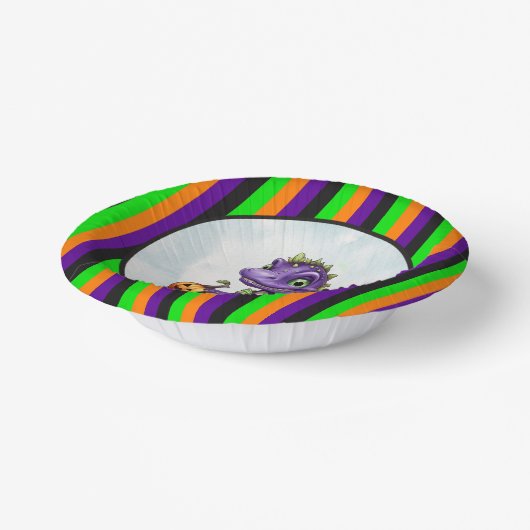 Halloween dinosaurus dino-mash feest papieren kommen (Gebogen)