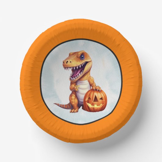 Halloween dinosaurus dino-mash feest papieren kommen (Voorkant)