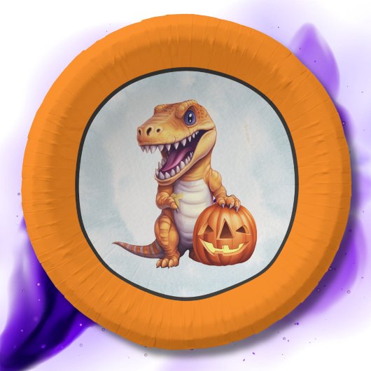 Halloween dinosaurus dino-mash feest papieren kommen