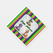 Halloween dinosaurus dino-mash feest servet (Hoek)