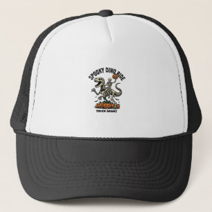 Halloween Dinosaurus Skelet Vintage Truc Rit_1 Trucker Pet