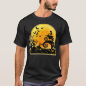 Halloween Dirt Bike Costume Funny Motocross Dirt B T-shirt (Voorkant)