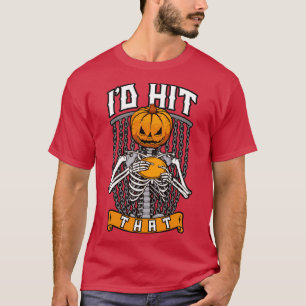 Halloween Disc Golf ID raakte die grappige pompoen T-shirt