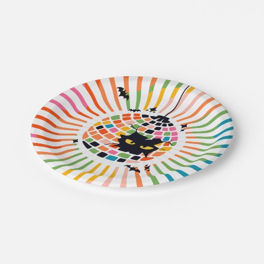 Halloween Disco Ball Paper Bord (Gekanteld)