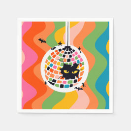 Halloween Disco Ball Papier servet