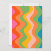 Halloween Disco Ball Party Uitnodiging (Achterkant)