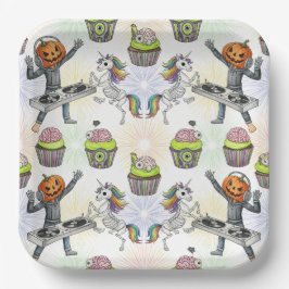 Halloween Disco beroemd gemaakt door Natasha Us Papieren Bordje