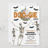 Halloween Disco Party uitnodiging (Voorkant)