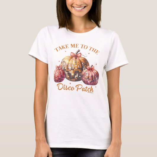 Halloween Disco Pumpkin T-shirt - Halloween (Voorkant)