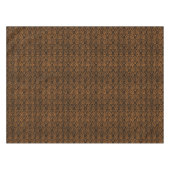 Halloween Distressed Victoriaans Sinaasappel Black Tafelkleed (Voorkant (Horizontaal))