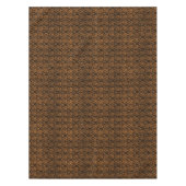 Halloween Distressed Victoriaans Sinaasappel Black Tafelkleed (Voorkant)